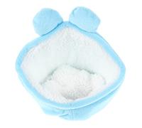 BCJMKDX Cama para Mascotas. 3 uds hámster Nido de algodón Jaula for hámster Ropa de Cama jerbos casa for Dormir Invierno Mascota portátil H