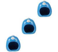 BCJMKDX Cama para Mascotas. 3 uds Nido casa for hámster Cueva casa for hámster Cama Verano pequeña casa Anima Mascota pequeños bichos Ha