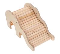 BCJMKDX Cama para Mascotas. 4 Uds. Casa escondite for hámster, Juguetes for Masticar, recinto for hámster, Mascotas pequeñas, Nido Escondido, Jaula for Mascotas, Escalera, Nido de Juguete(Beige)