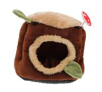 BCJMKDX Cama para Mascotas. Casa Nido de algodón for Conejo Enano, Suministro for Chinchilla, cabaña cálida for hámster, Ropa for Nido de Mascota pequeña, cabaña cálida for hámster, 3 uds.(A)