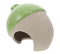 BCJMKDX Cama para Mascotas. Nido de cerámica for hámster, casa de Conejillo de Indias, refrigeración, cabaña escondite for Mascotas, casa for hámster, Cueva H