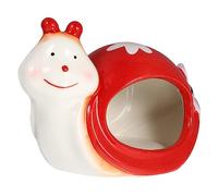 BCJMKDX Cama para Mascotas. Nido de cerámica for hámster, Jaula for casa de Erizo, Animal PEQUEÑO, Nido de Verano for Mascotas, escondite for hámster, 2 uds.