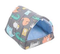 BCJMKDX Cama para Mascotas. Nido de hámster Chinchilla, Hamaca cálida for Dormir for hámster, Nido Flexible for Mascotas, Cama for Animales pequeños SM