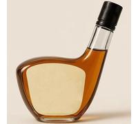 BCJMKDX Decantador, Adornos de Botellas Whisky Golf 300 ml, esculturas decantador Vidrio soplado a Mano(B)