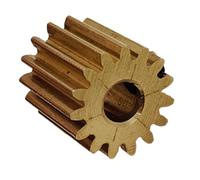 BCJMKDX Engranajes Rectos de latón, 0.5 Module 15 Teeth Brass Cylindrical Gear 8.5mm Diameter 10mm Thick Multiple Bore Sizes(3.17mm bore)