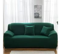 BCJMKDX Funda de sofá, Funda de sofá elástica de Color sólido, Ajustable, de Alta Elasticidad, Estilo Veraniego(5,Four Seat Cover)