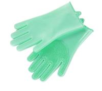 BCJMKDX guantes limpios, Guantes for lavar platos, cepillos de baño for mascotas, paños limpieza for la cocina, masaje for perros y gatos(Green)