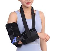 BCJMKDX Ortesis de codo con bisagra ajustable, Codera ajustable postoperatoria | Soporte for dormir y alivio del dolor | Tendinitis | Apta for codo izquierdo derecho(Left)
