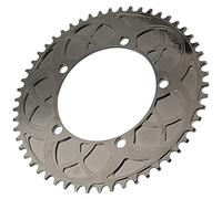 BCJMKDX Plato de Bicicleta, Anillo de Cadena manivela, aleación Aluminio Diente Estrecho 54T, Bicicleta for Exteriores a Prueba Herrumbre 130 mm/5,11 Pulgadas