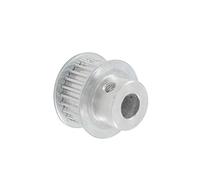 BCJMKDX Polea de 25 Dientes. Rueda síncrona HTD3M de 20T, Tipo, Ancho Correa 11 mm/16 mm, diámetro Interior 4/5/6/6,35/7/8, CNC(Width 16mm,Bore Diameter 6mm)