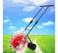 BCJMKDX sembradoras manuales. Sembradora Manual, sembradora de jardín, Rodillos y aplicadora Fertilizantes, en hileras, maíz, esparcidora(10 Nozzles)