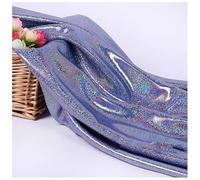 BCJMKDX Tela con Brillantina, Fashionable Shiny Glitter Fabric Polyester 19.7x59.1 Inches Stage Wedding Decor DIY Sewing Cloth 1pc(13)