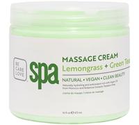 BCL Spa Lemongrass and Green Tea Massage Cream, 16 onzas