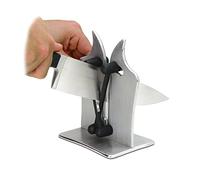 BCM Afilador Cuchillo Tijeras Profesional Manual Afilacuchillos Afilar Cuchillo Liso Sierra Carne Tijeras Cocina Fácil Rápido BN5561