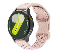 BCMCBV 18/20/22mm Silicone Strap for Samsung Galaxy Watch7/6/5/4/44/40mm Classic 43/47mm GearS3 Bracelet for Huawei 3 4Pro GT3/2e Watch Strap(P,20MM)
