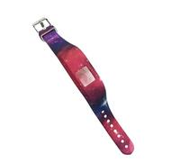 BCMCBV Correa de reloj de silicona para Garmin Vivofit JR/Vivofit JR2/Vivofit 3, correa de muñeca suave colorida de repuesto para reloj de pulsera, For vivofit 3, Agate