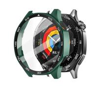 BCMCBV Funda de PC para HUAWEI Watch GT4 5, cobertura completa de 46MM, Protector de pantalla de carcasa de parachoques para Huawei Watch GT5 Pro, fundas para relojes(Green,GT5 46mm)