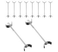BCOATH 10 Piezas Conector para Unir Encimeras de 150mm | Junta de Encimera de Cocina, Forma Media Luna, Estabilidad y Soporte, para Superficies de Cocina