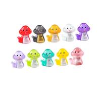 BCOATH 10 Piezas Figuritas Mini Serpientes de Resina Que Brillan la Oscuridad Adornos Portátiles para Decoración de Escritorio y Coche Decoración Versátil para Año Serpiente