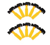 BCOATH 10 Piezas Martillos de Plástico para Juguete Simulación de Mazos Montessori para Desarrollo Sensorial rol Fiestas o Aula