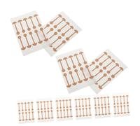 BCOATH 10 piezas Tiras Nasales Elásticas Suaves para Adultos Corrector de Alas Nasales Autoadhesivo Parches Moldeadores Flexibles para Reducción de Fosas Anchas Unidades