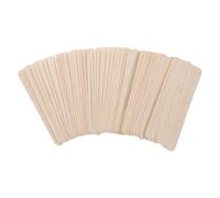 BCOATH 100 Piezas Palitos de Madera para Depilarse y Depresor Lingual, Diseño Infantil Amigable, Material Resistente y Tamaño Jumbo Adecuado para Kit Médico y Manualidades