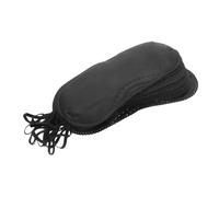 BCOATH 12 Máscaras Ojos de Tela Negra con Correas Elásticas Ajustables, para Juegos de Mesa y Reuniones Familiares, Mejoran la Atmósfera Fiesta