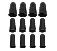 BCOATH 12 piezas Dedales de Silicona Antideslizantes para Dedos Protección Térmica Reutilizables para Manualidades Costura Planchado y Manejo Seguro