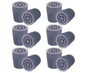 BCOATH 12 Piezas Tapas para Patas de Silla de Ducha Material de Goma Función de Antideslizamiento para Uso Baños y Duchas Tapas de Repuesto y Taburetes de Baño