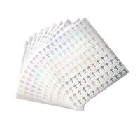 BCOATH 1200 Piezas Pegatinas de Cruz Autoadhesivas para Sobres y Scrapbooking Decoraciones Brillantes para Manualidades Sellos para Bodas Religiosas y Detalles de Bautizo