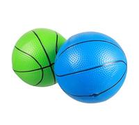 BCOATH 2 Piezas Pelotas Baloncesto Infantiles Coloridas Unidades para Niñas Juguetes Deportivos Educativos para Jardín de Infancia Diseño Creativo y Resistente Regalo para Actividades