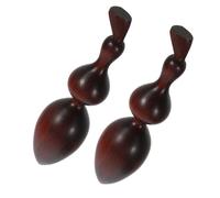 BCOATH 2 Piezas Sandalwood Massage Sticks Ergonomic Muscle Scraping Tool Guasha Trigger Point Massager Lightweight Handheld For Full Body Relaxation And Facial Reflexology