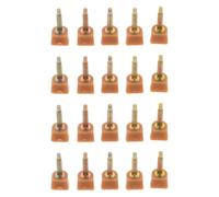 BCOATH 20 Unidades Shape Tpu Heel Tips para Tacones Altos Kit Reparación Fácil para Mujer Protectores Antideslizantes para Uso Diario y Restauración de Zapatos