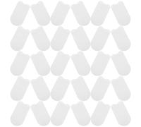 BCOATH 200 Piezas Protector de Dedos para Cuidado Dental de Mascotas Cubiertas de Punta de Dedo Transpirables de Tela No Tejida con Textura de Perlas Doble para Limpieza Bucal de Perros y