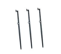 BCOATH 20piezas Estacas Soporte Microriego Accesorios Riego Goteo Para Huerto Jardín Varillas Plásticas Resistentes Para Pipeline Horticultura Insertadas Suelo
