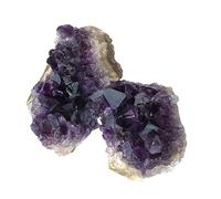 BCOATH 2piezas Adornos Piedras Naturales Unidades Decoración Cristal Accesorios Hogar Escritorio