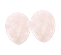 BCOATH 2piezas Natural Massage Stone for Thumb Scraping Plate Facial and Body Relaxation Tool for Home Use and Spa