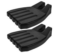 BCOATH 2piezas Reposapiés Para Silla De Ruedas Con Protección Antideslizante Fácil Instalación Almohadilla Elevadora Para Pies Accesorio Portátil Para Reposapiés De Personas Mayores