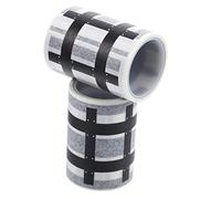 BCOATH 2rollos Pegatinas De Carretera De Juguete Cinta De Tráfico De Bricolaje Diseño Compacto y