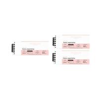 BCOATH 3 piezas Cuaderno Portátil de Notas Suelto con Libreta Pequeña de Bolsillo para Estudiantes Planificador Diario y Anotaciones Prácticas