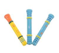 BCOATH 3 piezas Juguetes Silbato de Madera Instrumentos Musicales Infantiles Educativos para Desarrollo Sensorial y Atención Colores Aleatorios Color Aleatorio Color Aleatorio