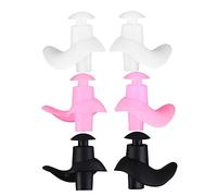 BCOATH 3pares Silicone Earplugs for Swimming Diving and Water Sports Design for Kids and Adults Includes