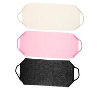 BCOATH 3piezas Toalla De Exfoliante Estropajos De Espalda Accesorios De Baño Toalla De Baño Cuerpo Hypoalergénica y