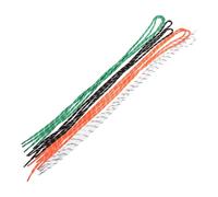 BCOATH 4 Pares de Cordones Redondos de Poliéster para Zapatillas Deportivas Diseño Decorativo y Durabilidad Mejorada para Uso Casual Casa