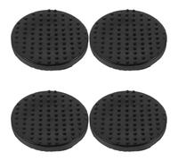 BCOATH 4 Piezas Almohadilla Instalación Rápida de Doble Bomba de Caucho Negra y Resistencia al Aceite para Base de Gato Hidráulico para Uso Automotriz y Exterior