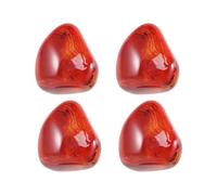 BCOATH 4 Piezas de Piedras Irregulares de Sardónice para Proyectos de Arte y Decoración del Hogar Equilibrio de Chakras y Serenidad Mental Color Aleatorio
