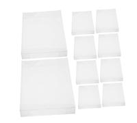 BCOATH 40 Cajas Rectangulares De Pvc Transparente Para Shower Festivales De Festival De Fiesta