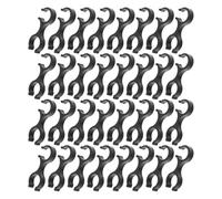 BCOATH 40 Piezas Clip para Bastón de Senderismo con Doble Cierre de Seguridad Accesorios Resistentes y para Trekking y Camping al Aire