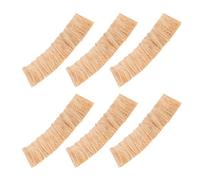 BCOATH 6 Piezas Miniatura Techo de Paja Artificial de Paja Falsa para Mini Casas Material de Tejado DIY para Modelos Arquitectónicos y Micro Paisajes