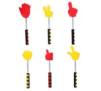 BCOATH 6 Piezas Punteros Retráctiles para Profesores Unidades Varillas Extendibles Estilos Gestuales para Aula y Presentaciones Herramienta Interactiva para Enseñanza y Motivación